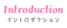 INTRODUCTION